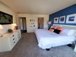 King Bedded Master Suite with Private Bath 